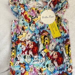 Millie Rose 4T Bamboo Disney Dog tshirt